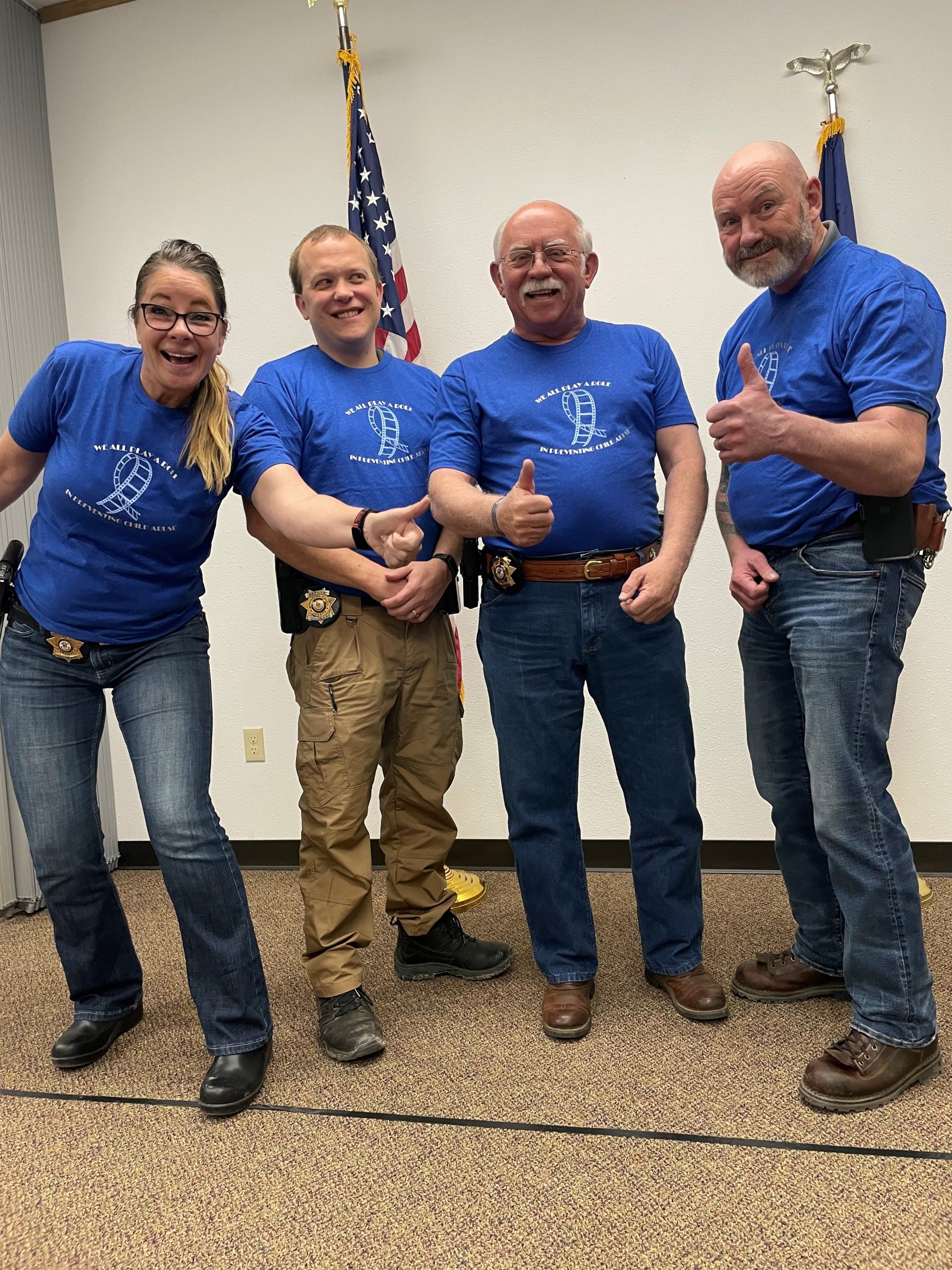 The Sheriff’s Office Supports Child Abuse Awareness